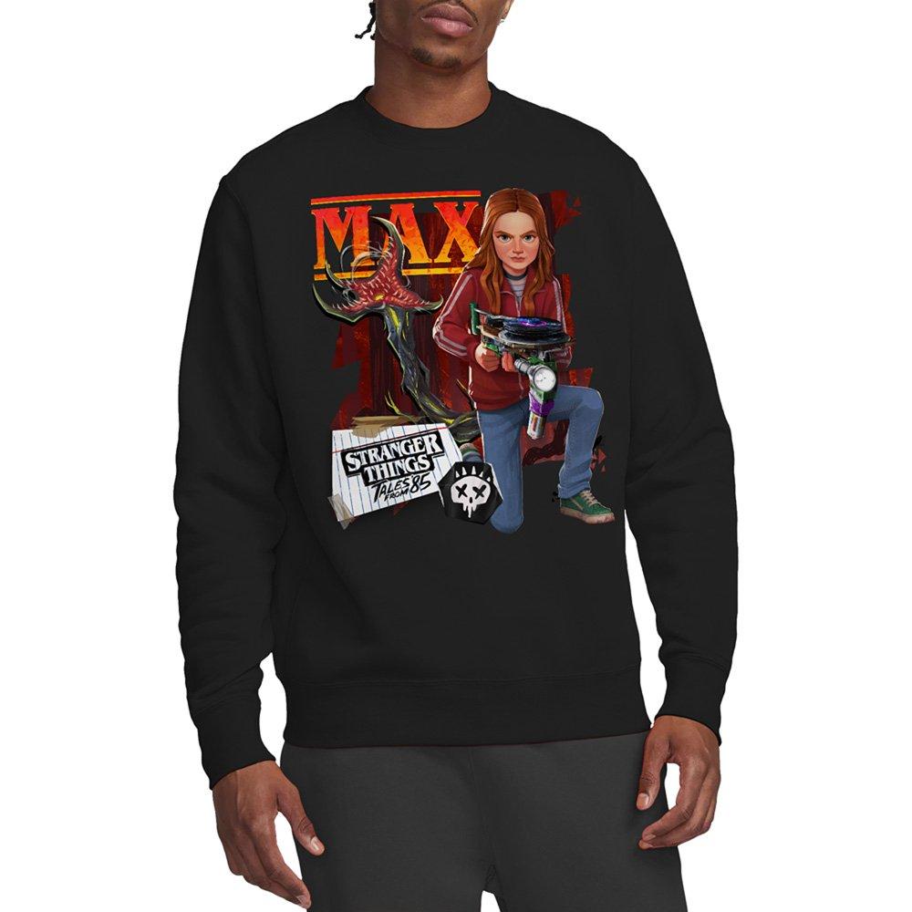 Black - Stranger Things - Stranger Things Tales From 85 Max Sweatshirt Blac - 1