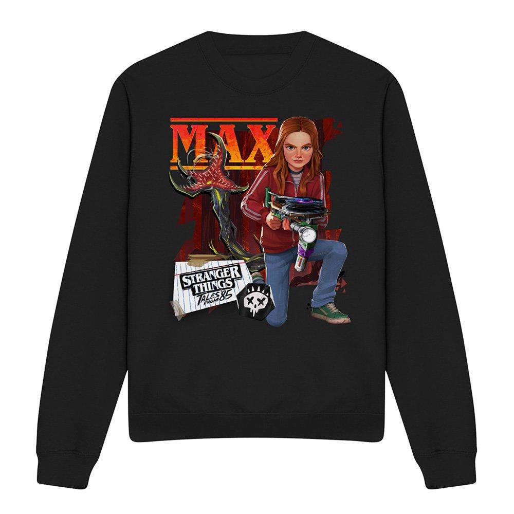 Black - Stranger Things - Stranger Things Tales From 85 Max Sweatshirt Blac - 4