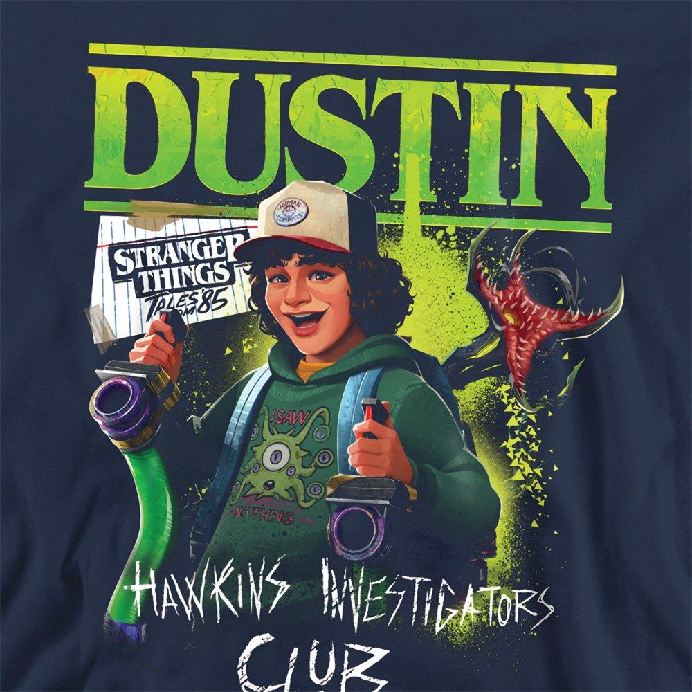 Navy - Stranger Things - Stranger Things Tales From 85 Dustin Sweatshirt N - 2