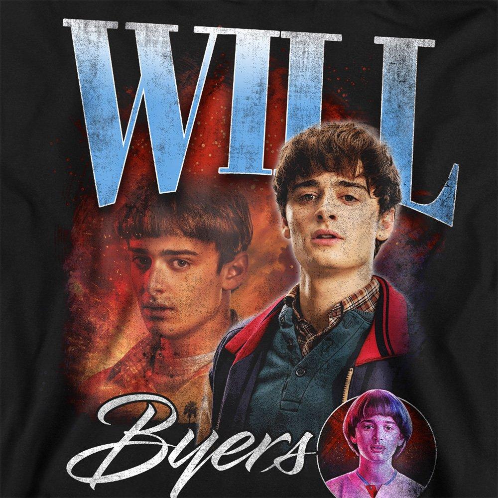 Black - Stranger Things - Stranger Things Will Homage Sweatshirt Black - 2