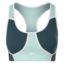 Reebok Lux Racer Colourblock Sports Bra Womens