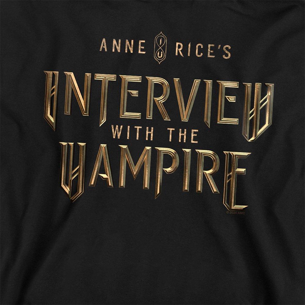 Black - Other - Interview With The Vampire Gold Logo Youth Pull-Ov - 2