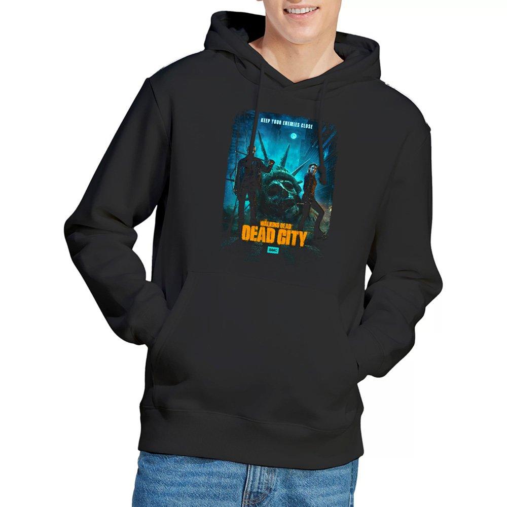 Other The Walking Dead Dead City Poster Art Hoodie Blac