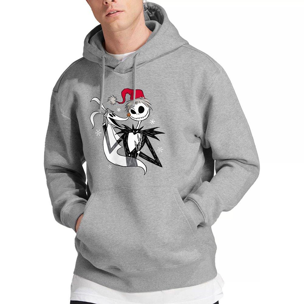 Light Grey - The Nightmare before Christmas - Jack Skellington Hoodie Light Grey - 1