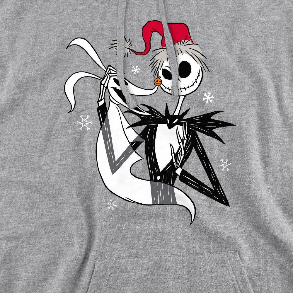 Light Grey - The Nightmare before Christmas - Jack Skellington Hoodie Light Grey - 2