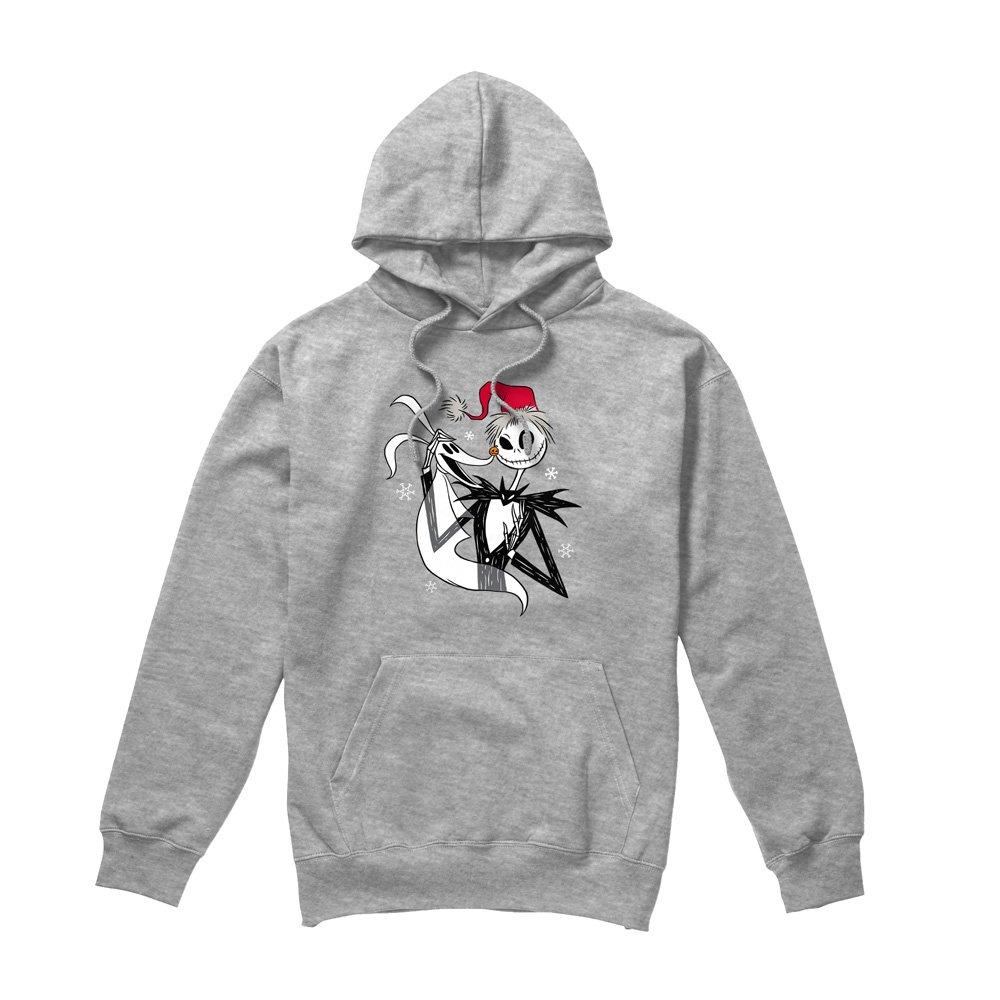 Light Grey - The Nightmare before Christmas - Jack Skellington Hoodie Light Grey - 4