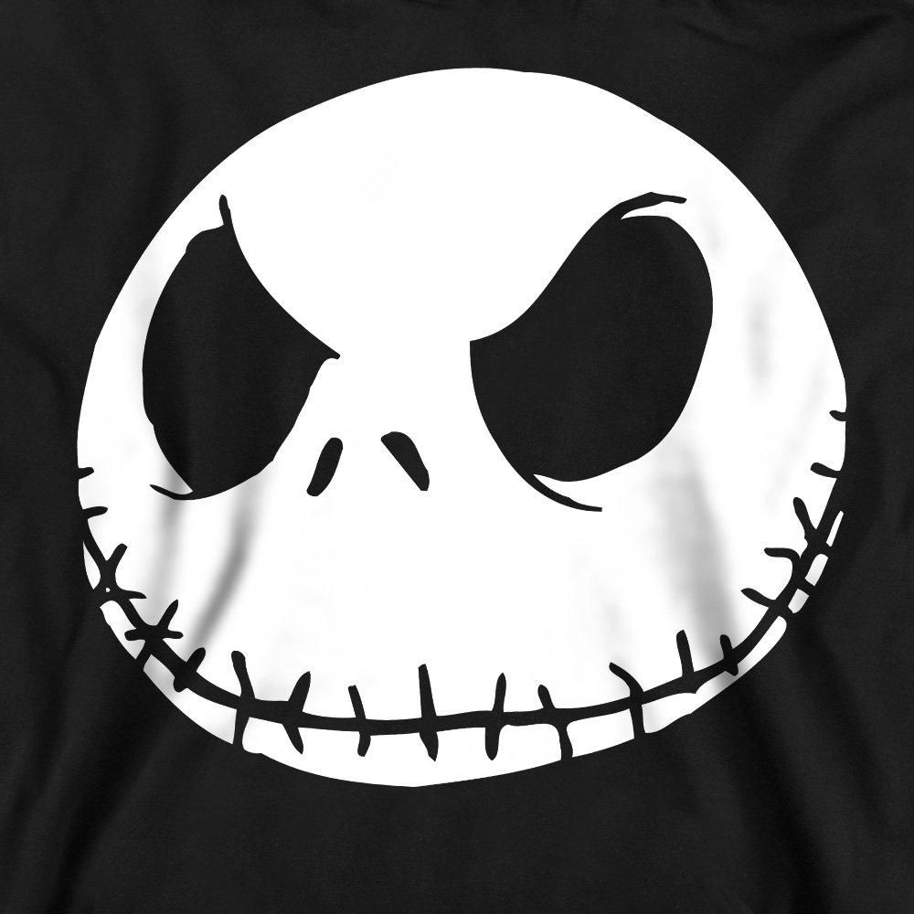 Black - The Nightmare before Christmas - The Nightmare Before Christmas Jack Face Black Swe - 2