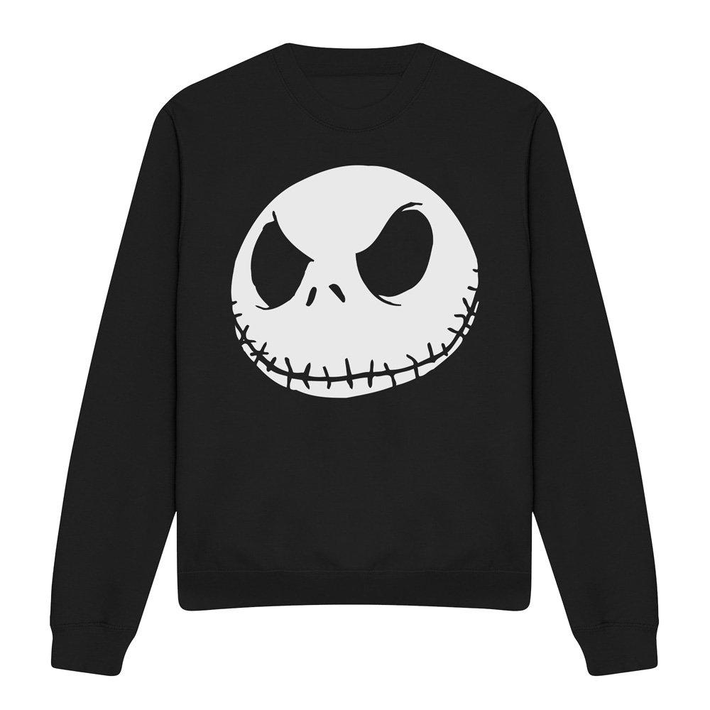 Black - The Nightmare before Christmas - The Nightmare Before Christmas Jack Face Black Swe - 4
