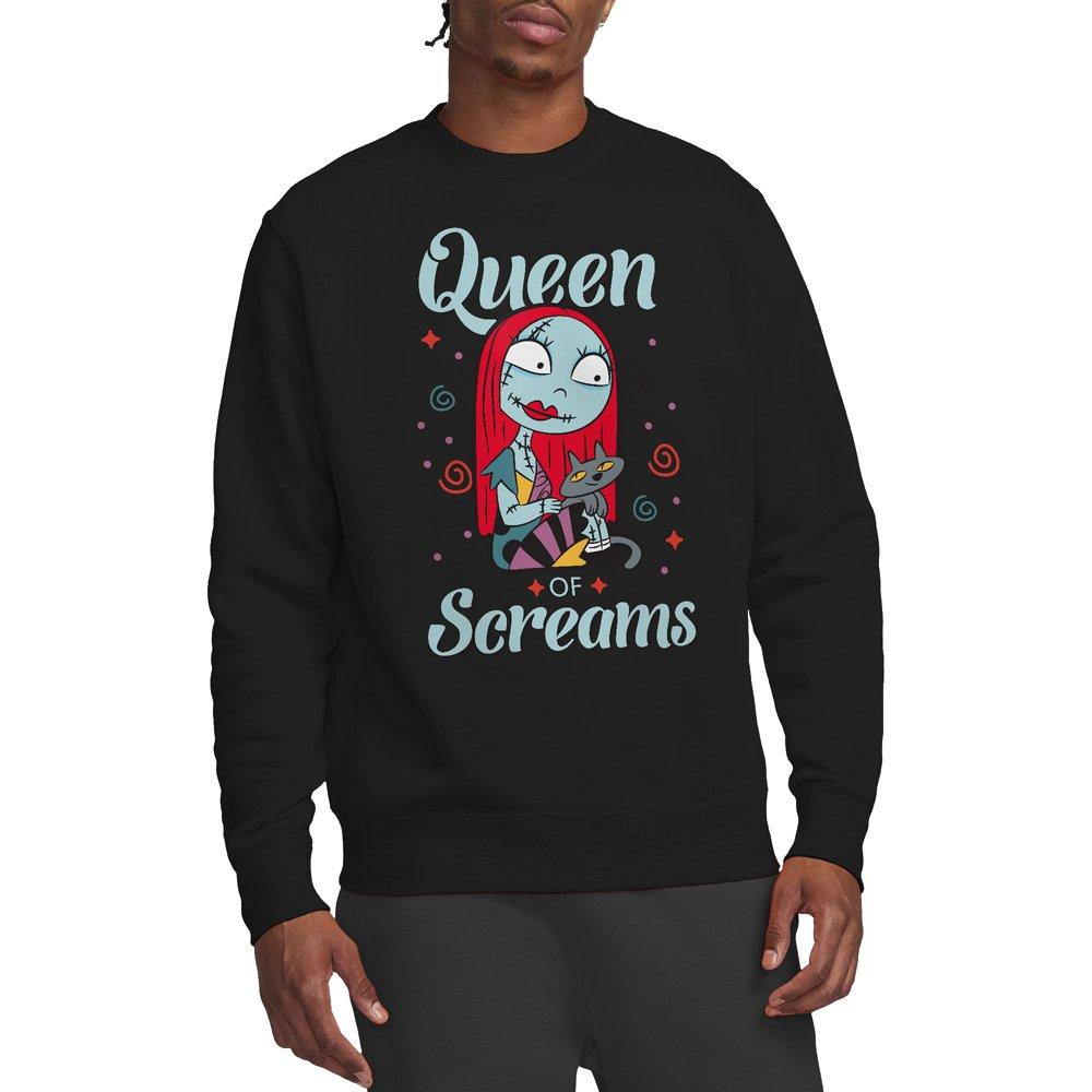 Black - The Nightmare before Christmas - The Nightmare Before Christmas Queen Sally Sweatsh - 1