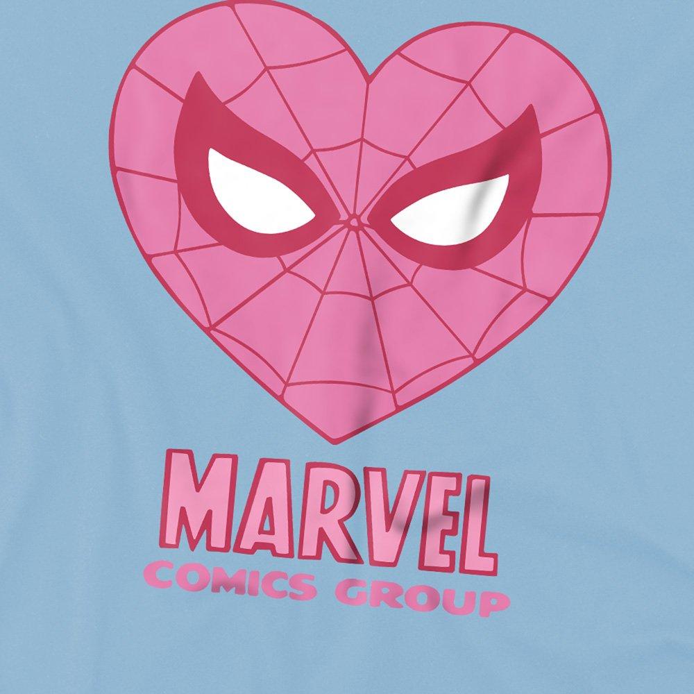 Light Blue - Marvel - Comics Spiderman Heart Kids Sweatshirt Light Blue - 2