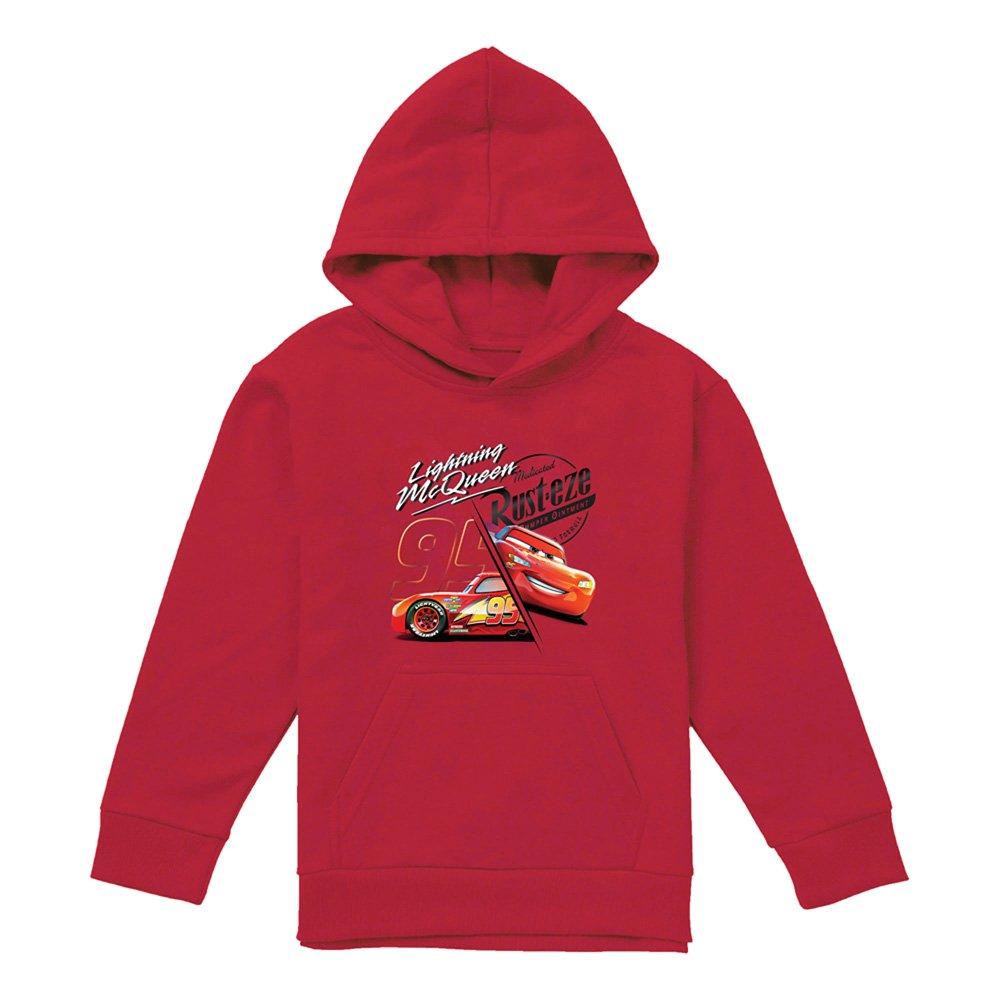 Red - Disney - Lightning Mcqueen Rusteze Youth Kids Pull-Over Hoo - 1