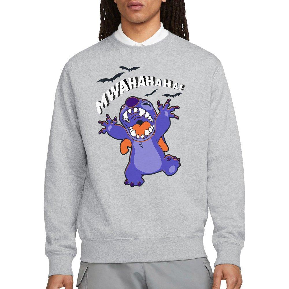Light Grey - Disney - Lilo & Stitch Evil Laugh Sweatshirt Light Grey - 1