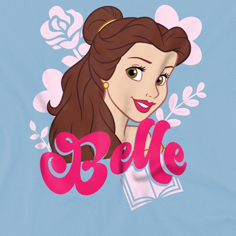 Light Blue - Disney - Belle Face Kids Sweatshirt Light Blue - 2