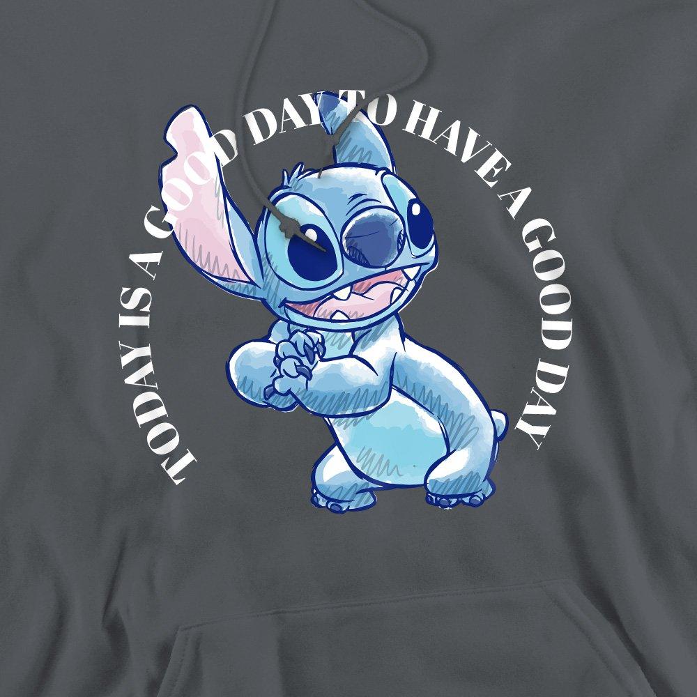 Charcoal - Disney - Lilo & Stitch Good Day Hoodie Charcoal - 2