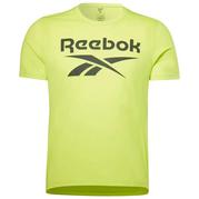 Acid Yellow - Reebok - Workout Ready Graphic Mens Performance T Shirt - 1