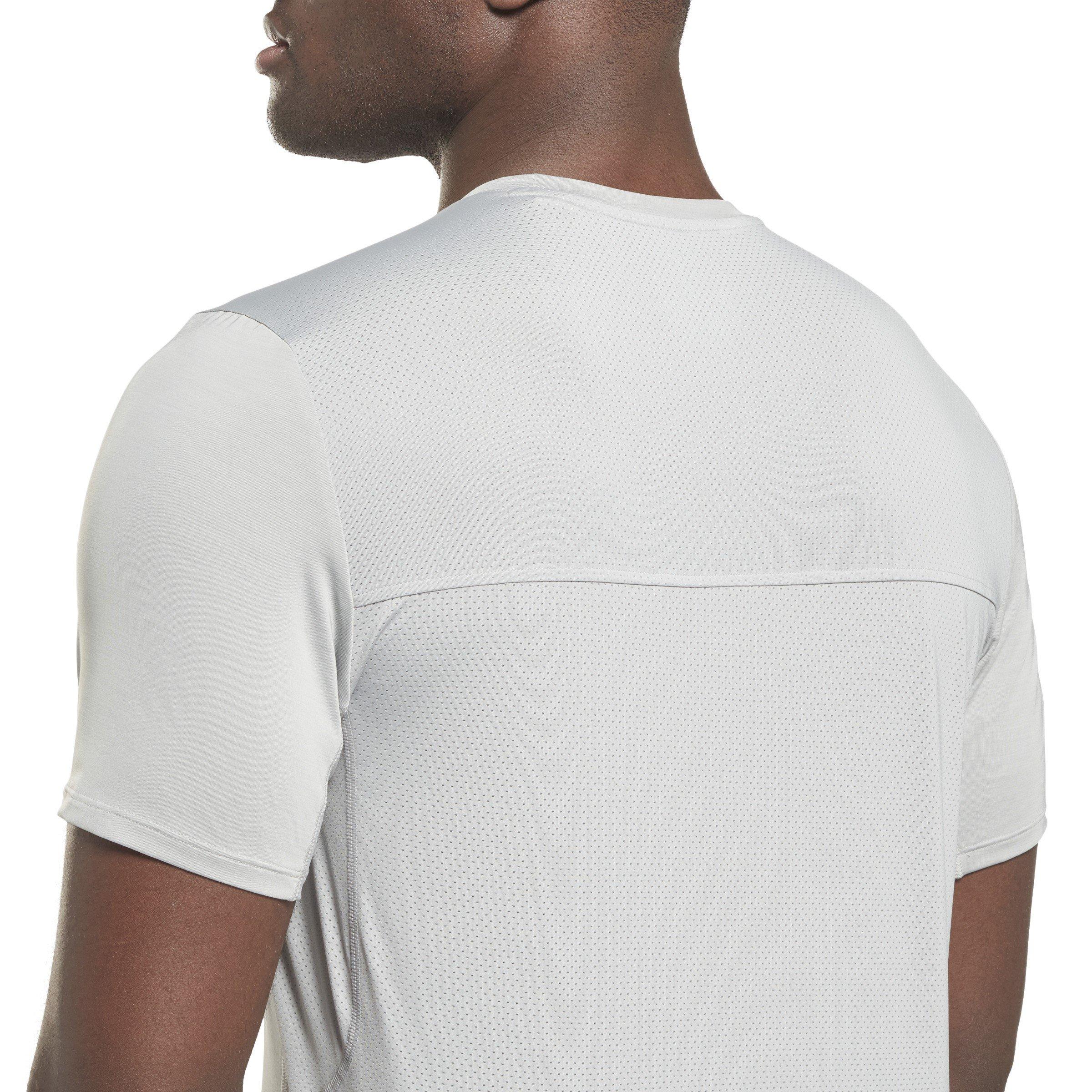 Pure Grey - Reebok - Activchill Graphic Athlete Mens Performance T Shirt - 6