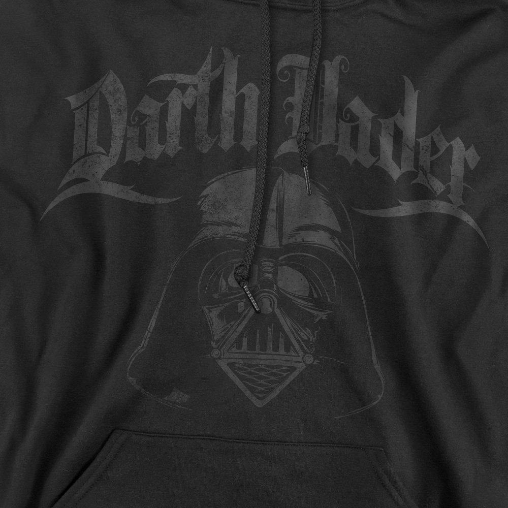 Black - Star Wars - Star Wars Darth Vader Mens Pullover Hoodie Black - 2