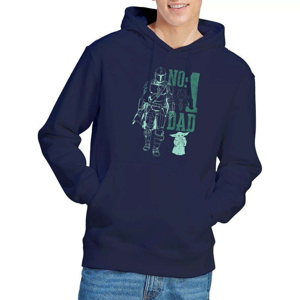 Star Wars Star Wars Mando No. 1 Dad Hoodie Navy
