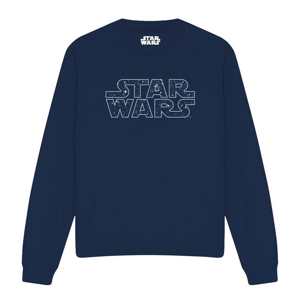 Navy - Star Wars - Star Wars Starry Logo Sweatshirt Navy - 4