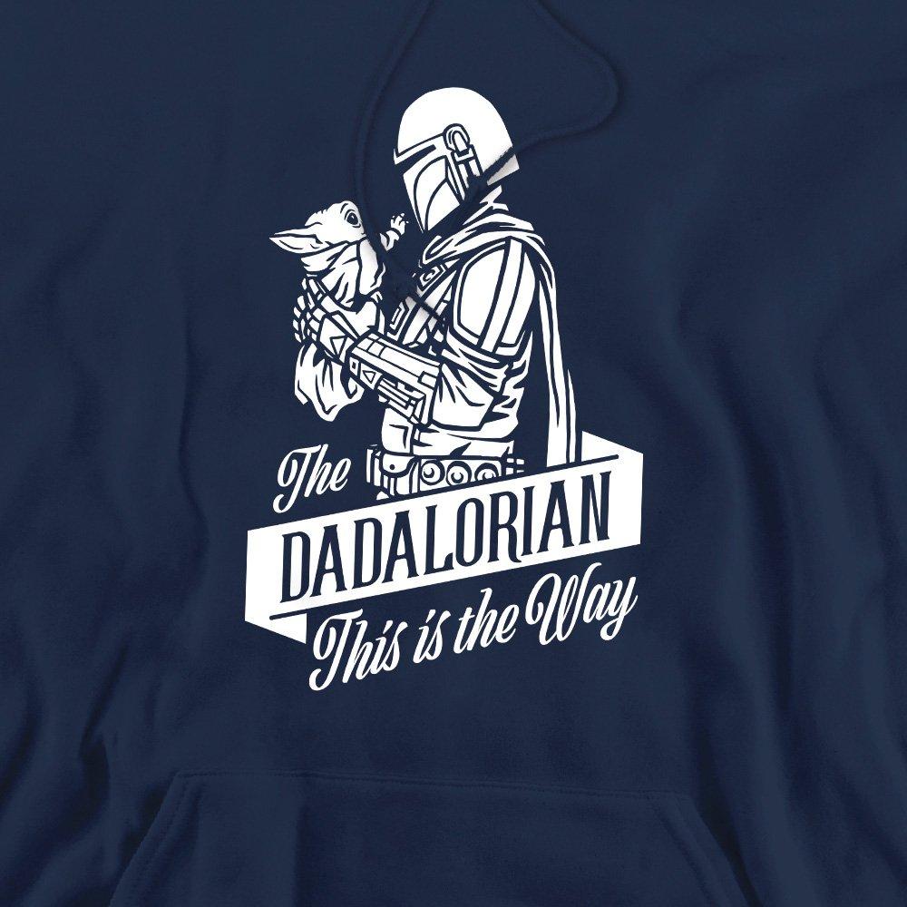 Navy - Star Wars - Mandalorian Fathers Day The Dadalorian Hoodie - 2