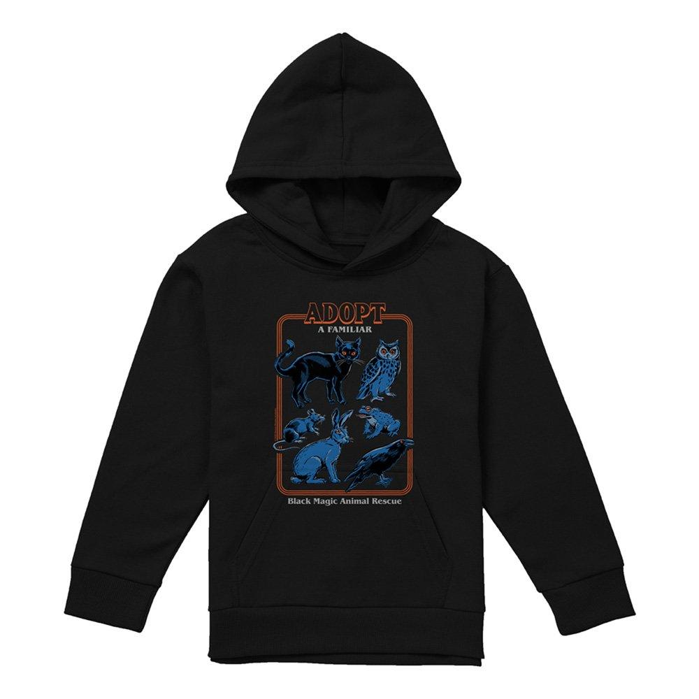 Black - Steven Rhodes - Steven Rhodes Adopt A Familiar Youth Kids Hoodie - 1