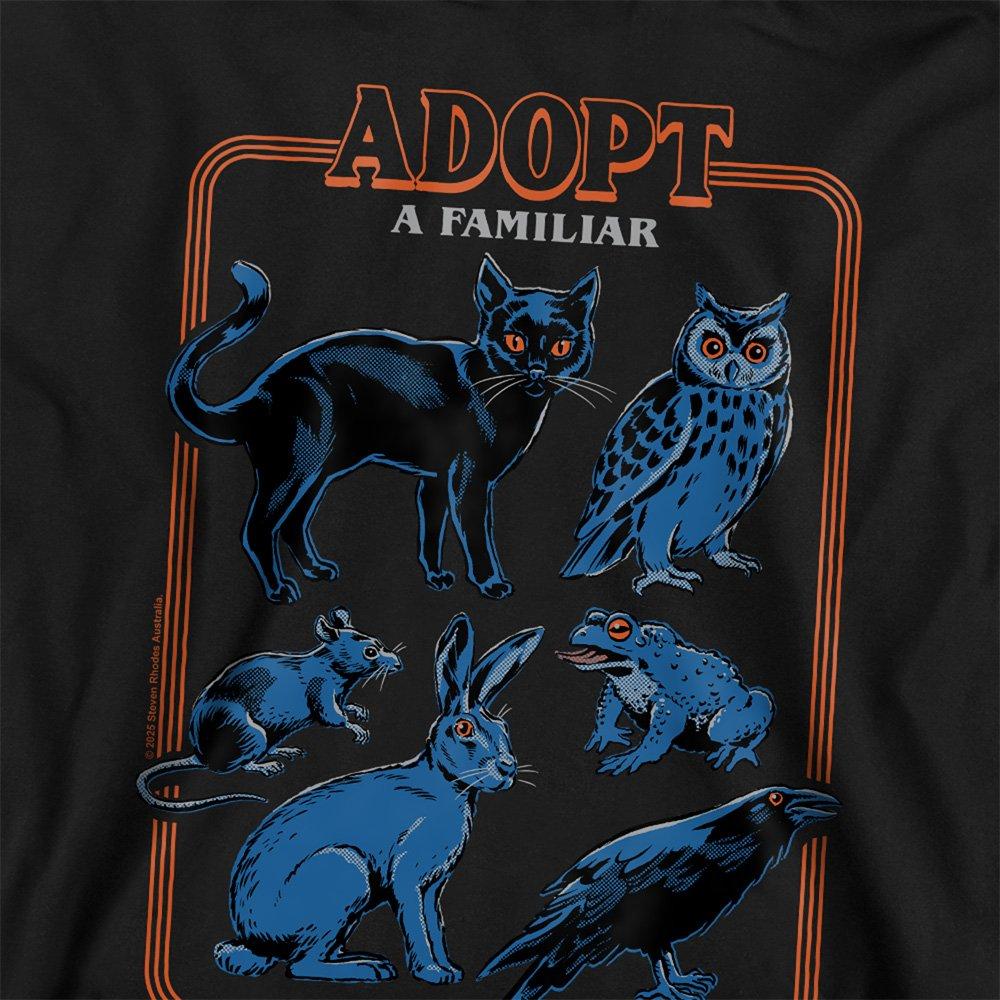 Black - Steven Rhodes - Steven Rhodes Adopt A Familiar Youth Kids Hoodie - 2