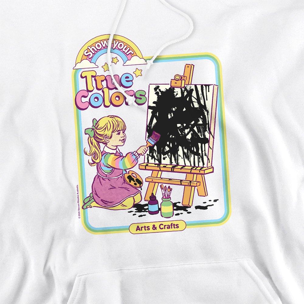 White - Steven Rhodes - Steven Rhodes Show Your True Colors Hoodie White - 2