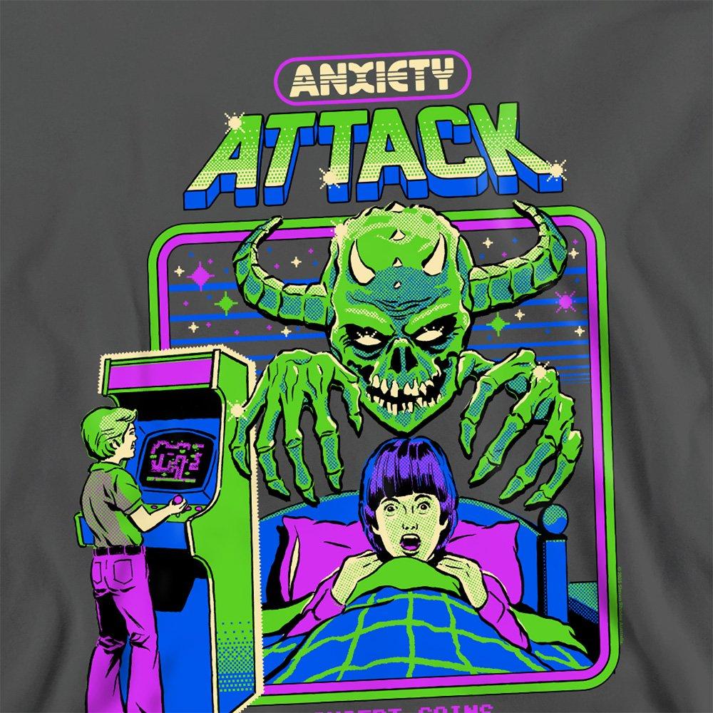 Charcoal - Steven Rhodes - Steven Rhodes Anxiety Attack Sweatshirt Charcoal - 2