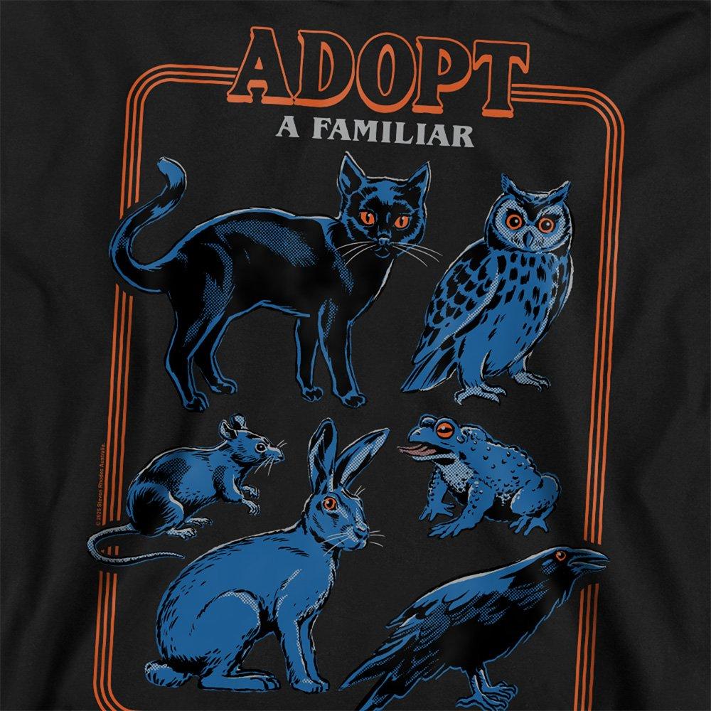 Black - Steven Rhodes - Steven Rhodes Adopt A Familiar Sweatshirt Black - 2