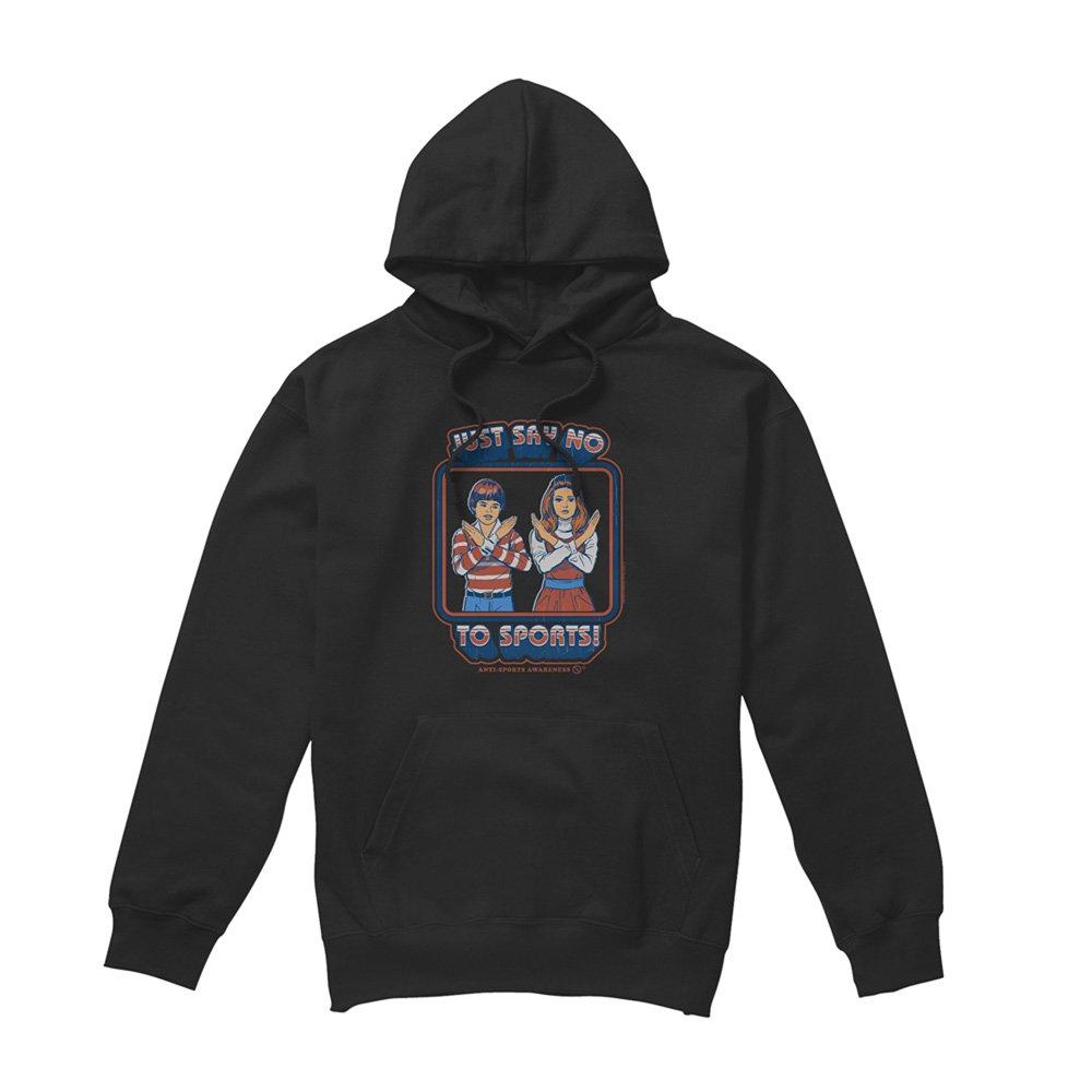 Black - Steven Rhodes - Steven Rhodes Say No To Sports Hoodie Black - 4