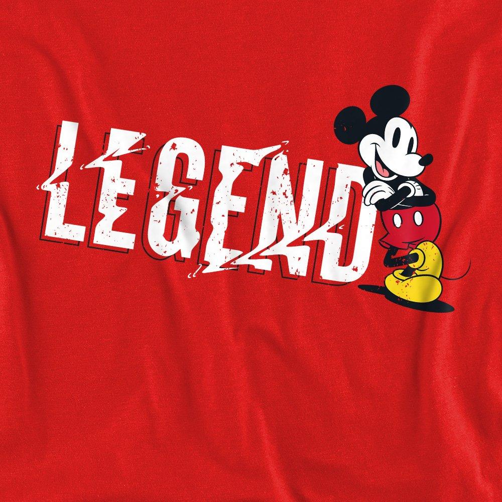Red - Mickey Mouse - Mickey Mouse Fathers Day Legend Sweatshirt Red - 2