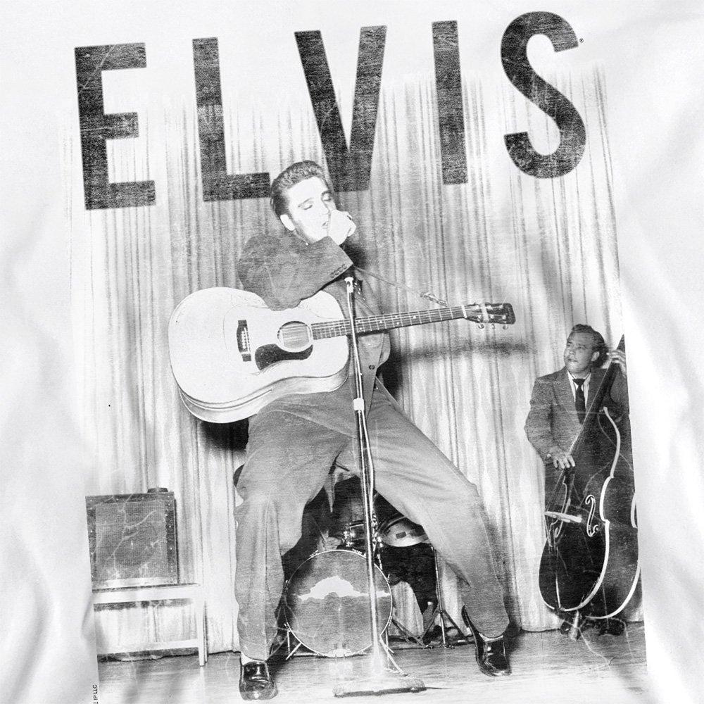 White - Elvis Presley - With The Band Sweatshirt White - 2