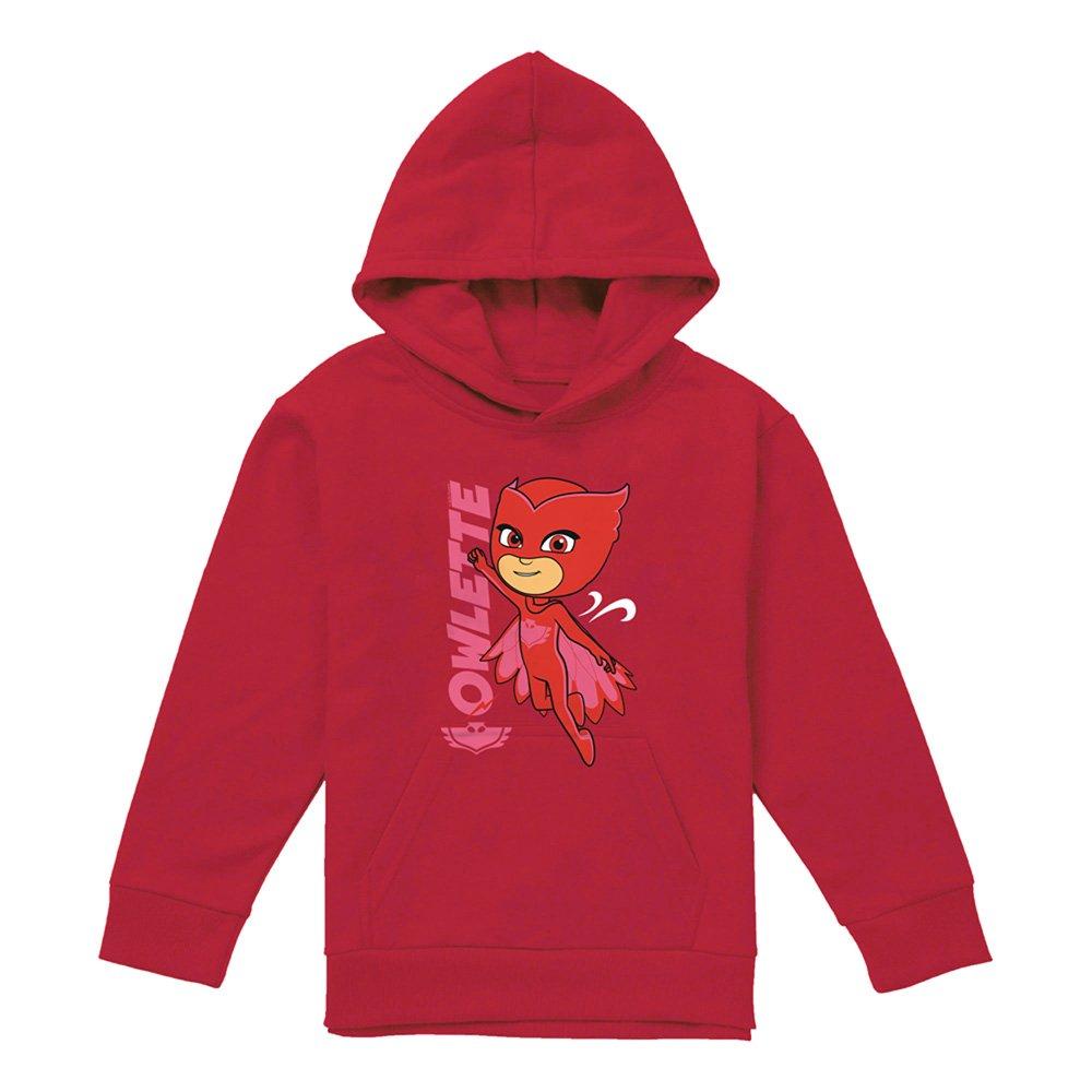 Red - Hasbro - PJ Masks Owlette Youth Kids Pull-Over Hoodie Red - 1