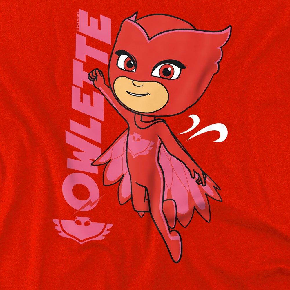 Red - Hasbro - PJ Masks Owlette Youth Kids Pull-Over Hoodie Red - 2