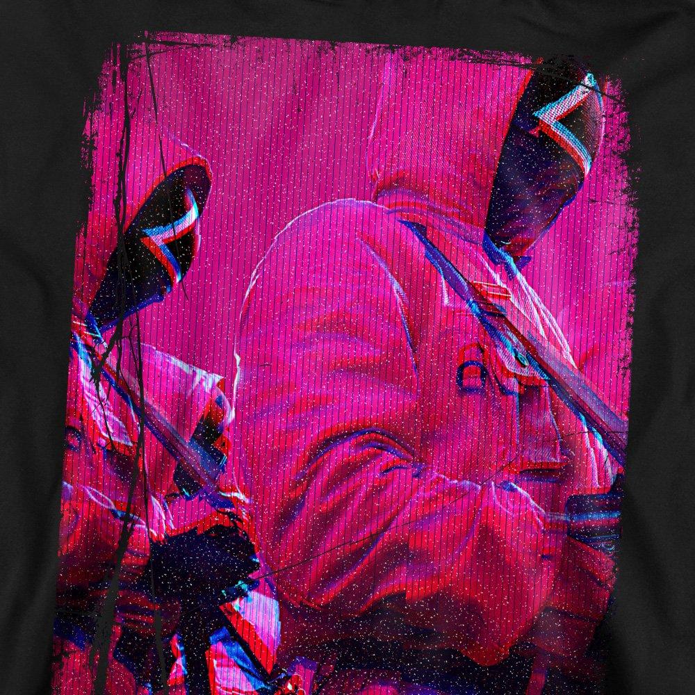 Black - Squid Game - SQUID GAME GUARDS TV SCREEN Sweatshirt Black - 2
