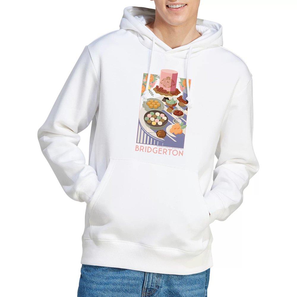 Bridgerton Men's Treats Hoodie White - XL
