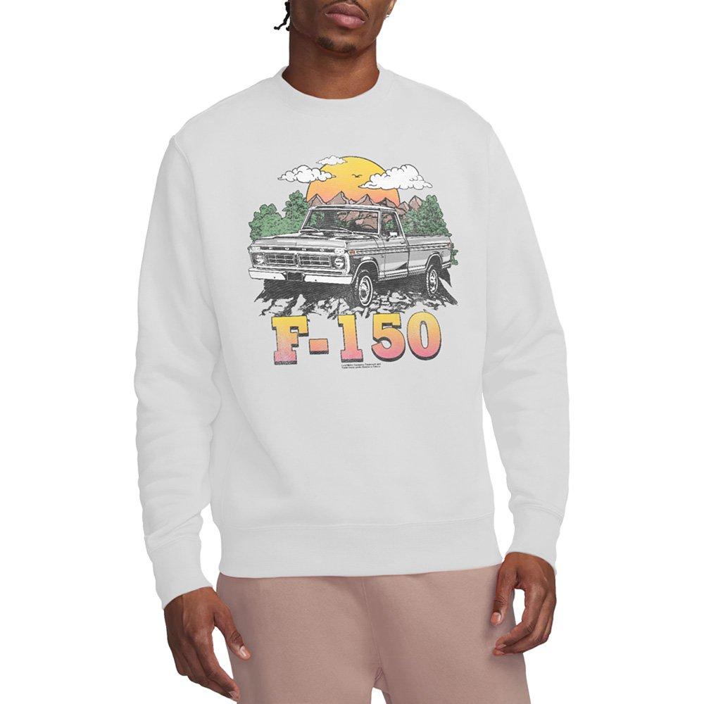 White - Ford - Ford Bronco F150 Mountain Ride Sweatshirt White - 1