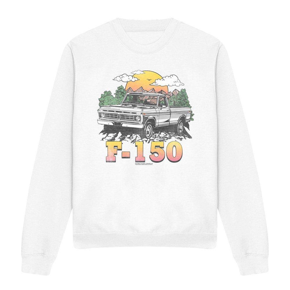 White - Ford - Ford Bronco F150 Mountain Ride Sweatshirt White - 4