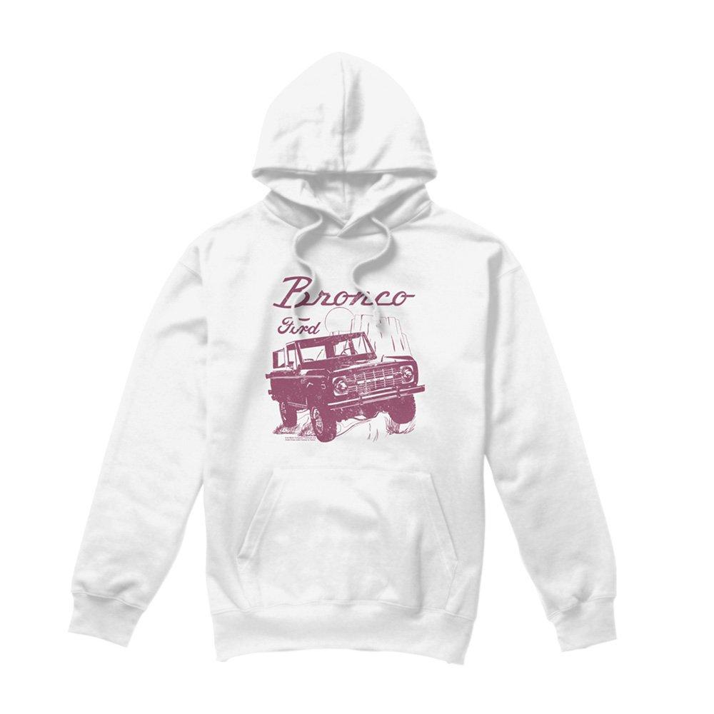 White - Ford - Ford Bronco Wild West Hoodie White - 4