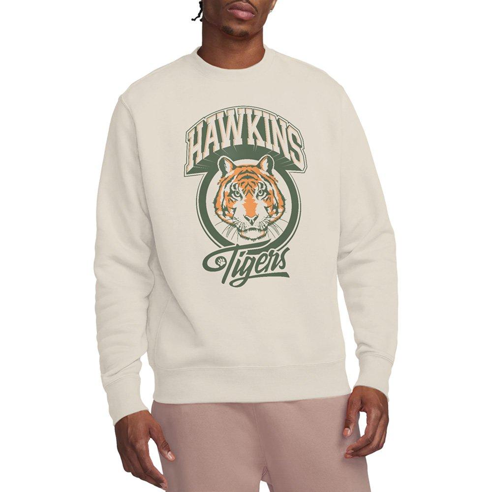 Beige - Stranger Things - Stranger Things Retro Hawkins Tigers Sweatshirt N - 1