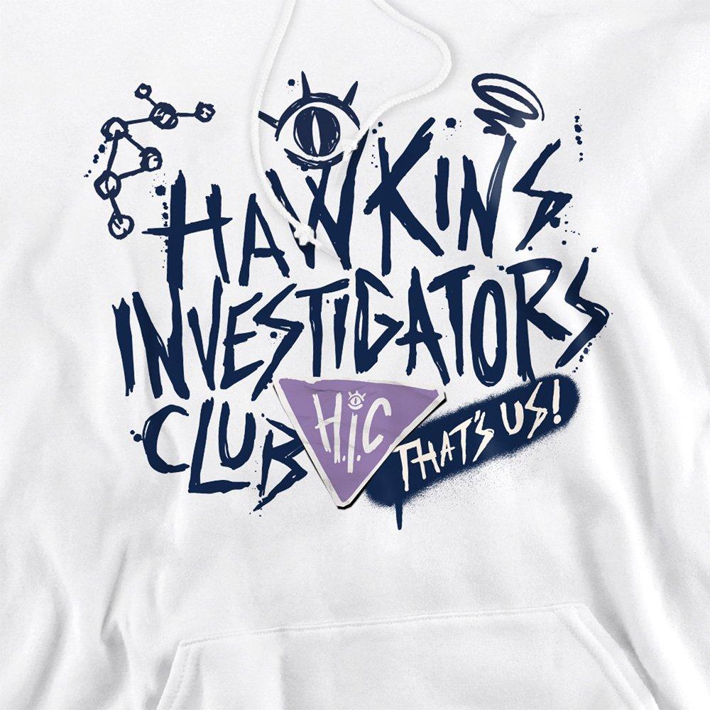 White - Stranger Things - Stranger Things Tales From 85 Hic Scribble Hoodie - 2