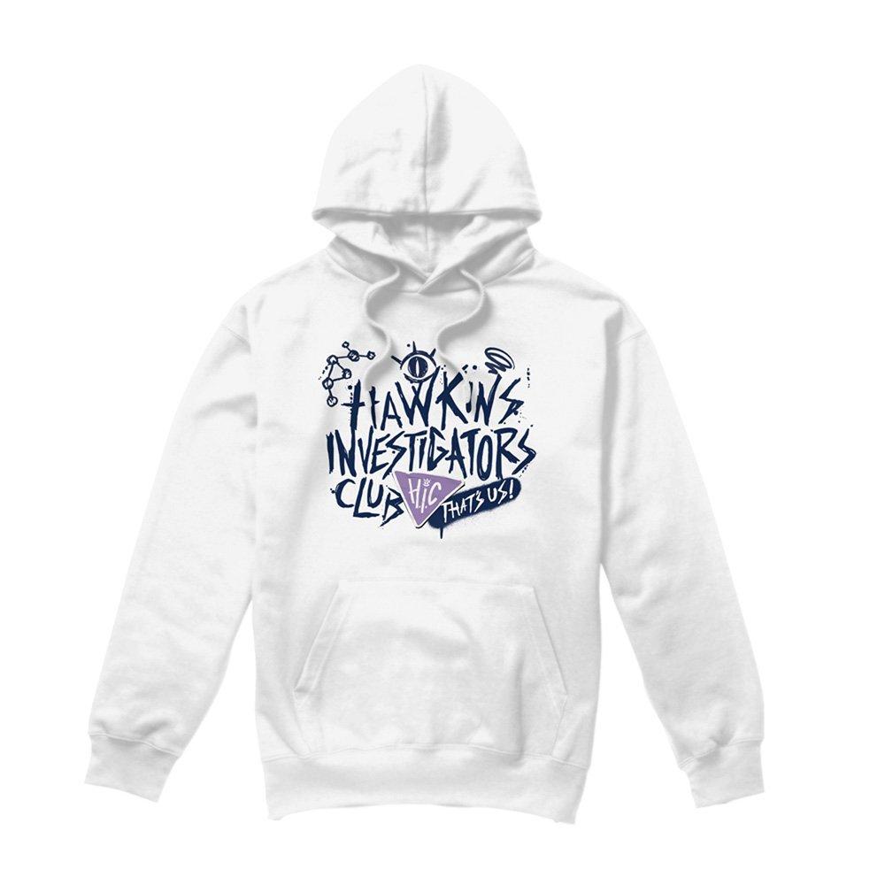 White - Stranger Things - Stranger Things Tales From 85 Hic Scribble Hoodie - 4