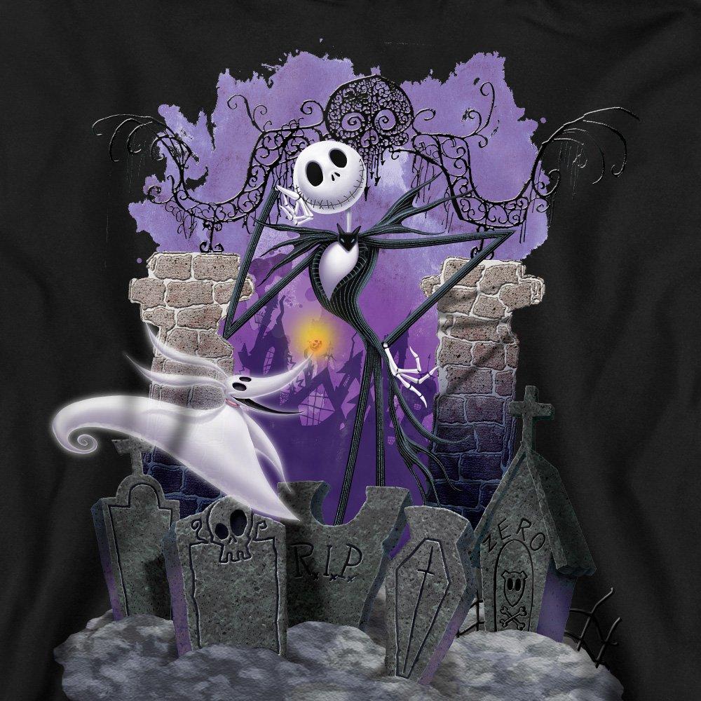 Black - The Nightmare before Christmas - Jack Skellington Graves Sweatshirt Black - 2