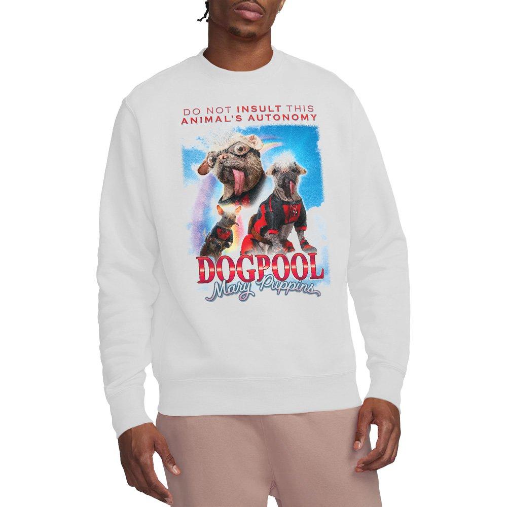 Marvel Men's Deadpool & Wolverine Deadpool Mary Puppins Bootleg - White - XXL