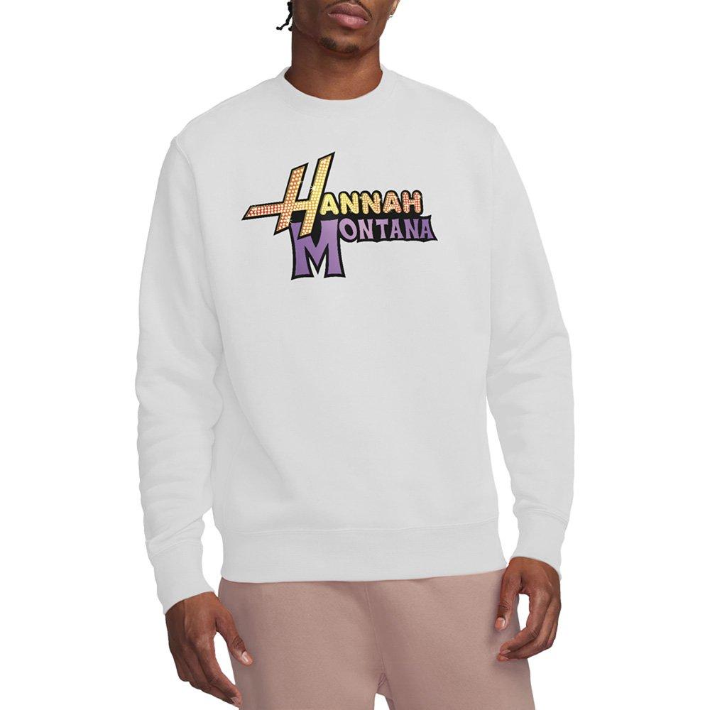 Disney Men's Camp Rock Hannah Montana Logo Sweatshirt White - XXL