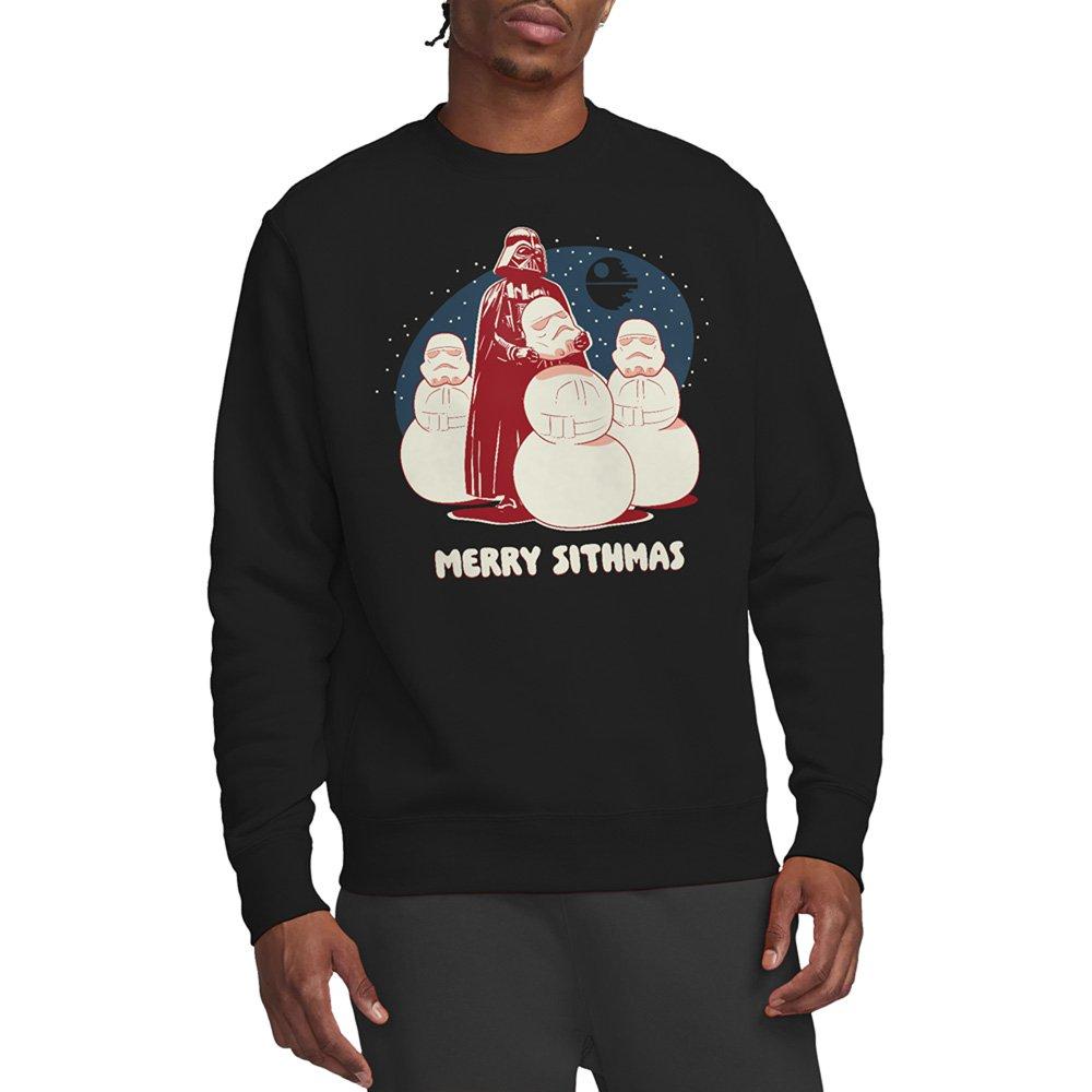 Star Wars Men's Darth Vader Merry Sithmas Christmas Swea - Black - M