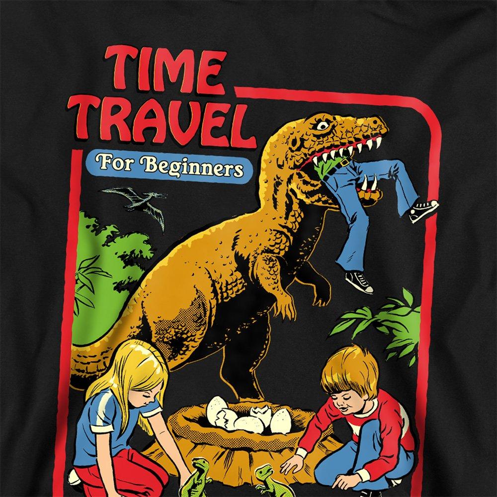 Black - Steven Rhodes - Steven Rhodes Time Travel Youth Kids Hoodie Black - 2