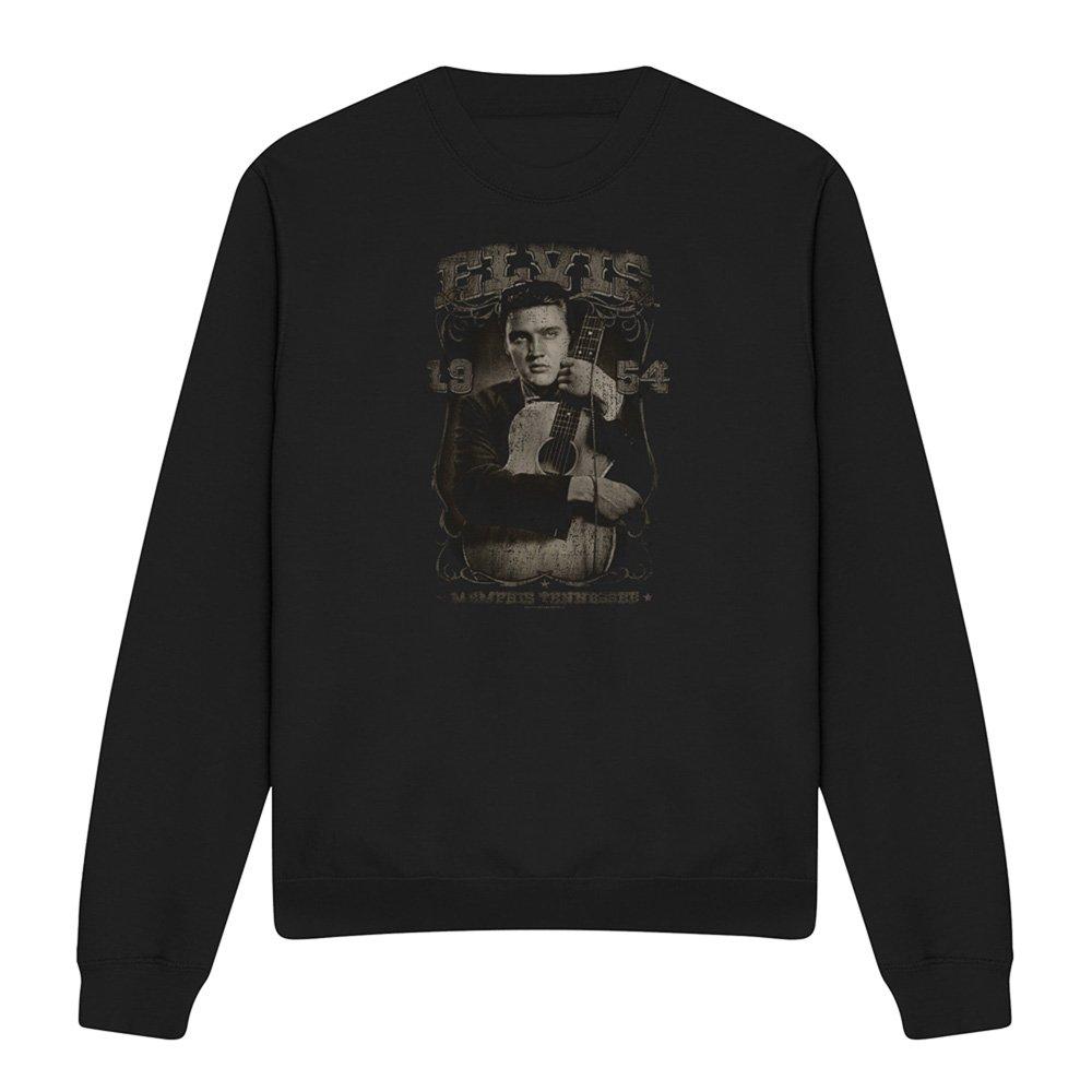 Black - Elvis Presley - Elvis Presley 1954 Sweatshirt Black - 4
