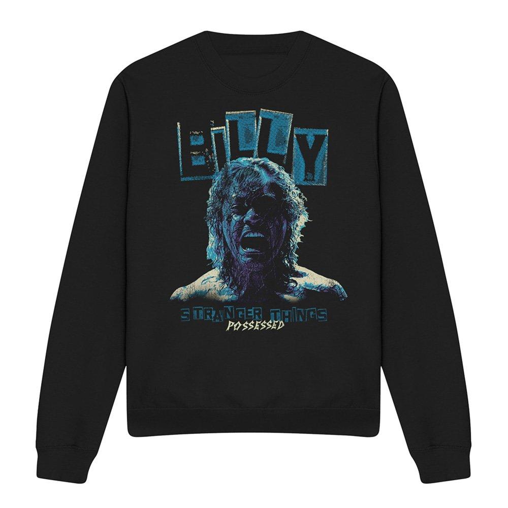 Black - Stranger Things - Stranger Things Billy Possessed Sweatshirt Black - 4