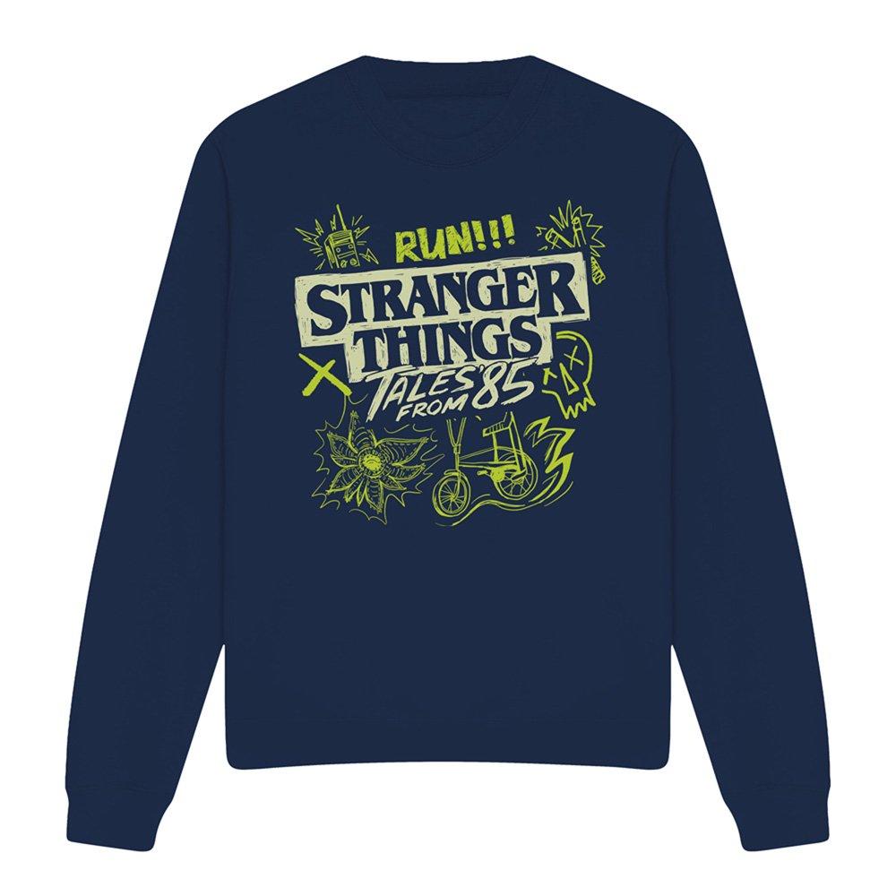 Navy - Stranger Things - Stranger Things Tales From 85 Graffiti Glow Sweats - 4